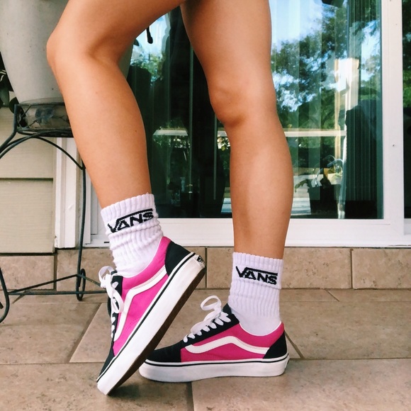 vans old skool carmine rose